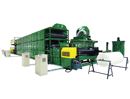 Case２:: Spray Glue Nonwoven Machine Line