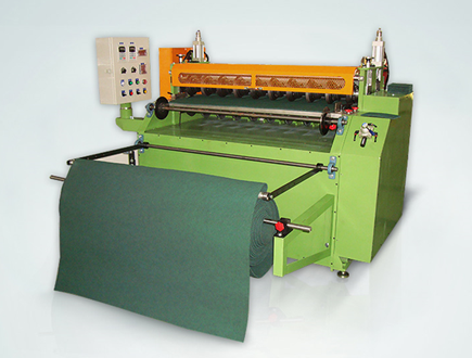 Scouring Pad Slitting And Cutting Machine